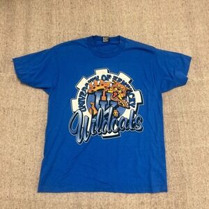 Vintage University Of Kentucky Wildcats Shirt Mens Large Blue 1990s NCAA